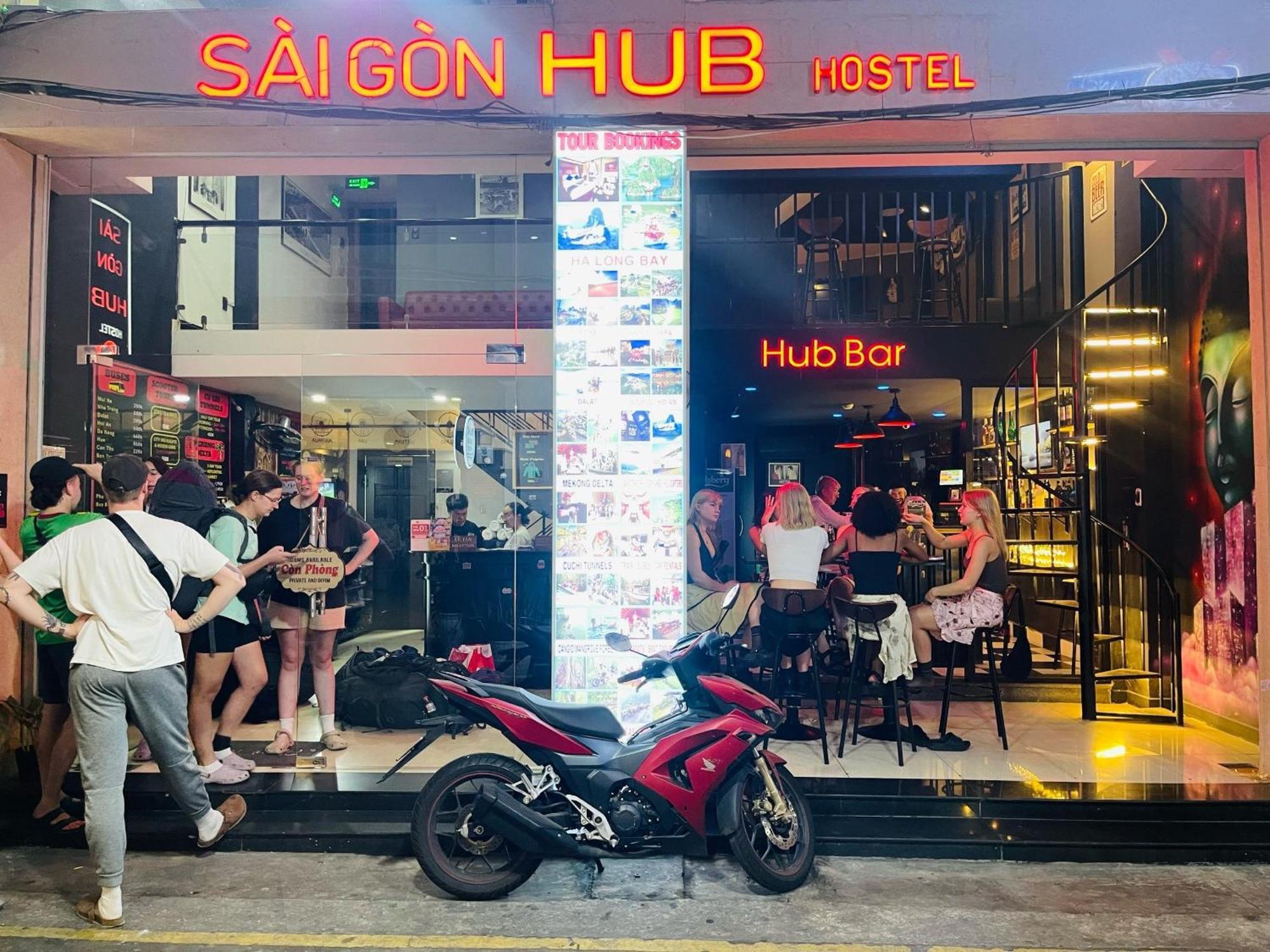 Saigon Hub Hostel Ciudad Ho Chi Minh  Exterior foto
