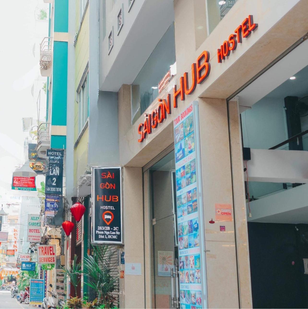 Saigon Hub Hostel Ciudad Ho Chi Minh  Exterior foto